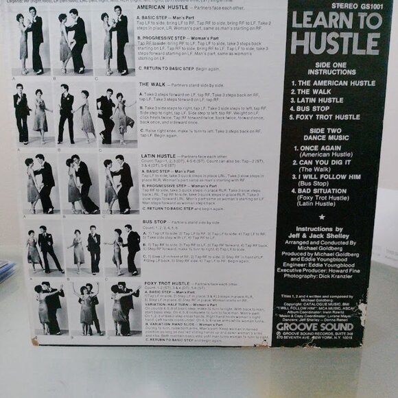 Learn to Hustle Vinyl Record - Picture 2 of 2